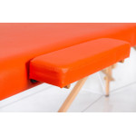 RestPro Classic 2 Orange Set Κρεβάτι Μασάζ Φυσικοθεραπείας Βαλίτσα Ξύλινο Massage Table + Massage Bolsters